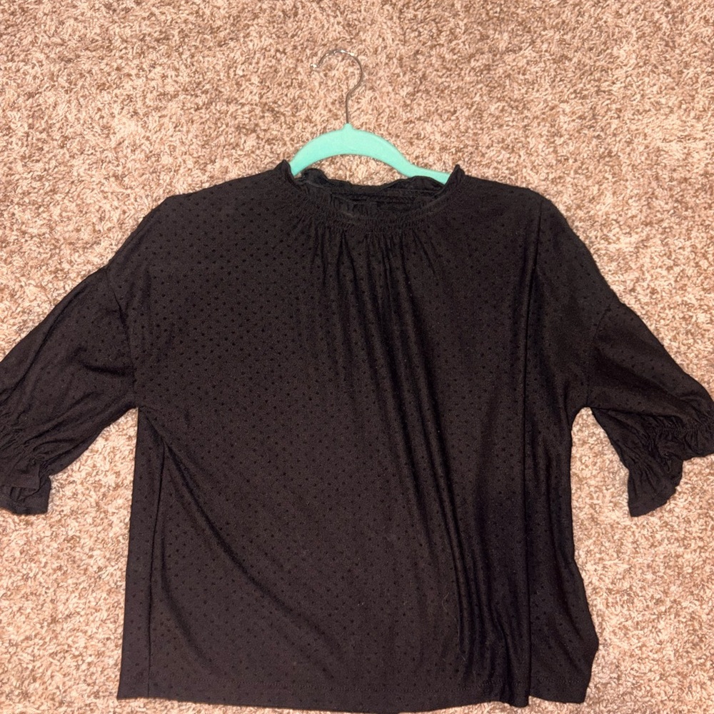 Madewell Classic Black Top - Womens XS